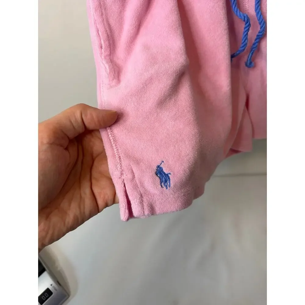 Ralph Lauren Girl's Towel Terry Swimwear Coverup Pink Size XL 16